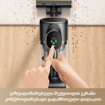 Dreame R10s Pro ეკრანი