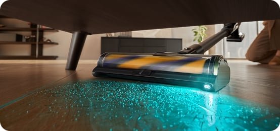 Dreame R20 Ultra წმენდა ავეჯის ქვეშ