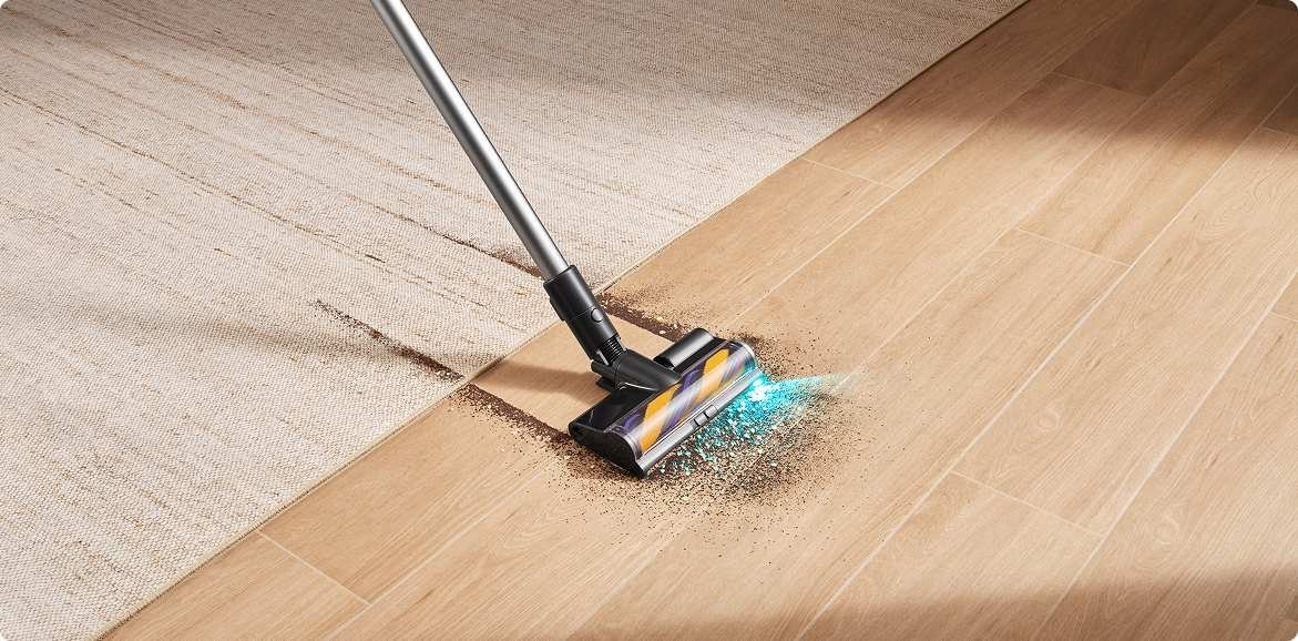 Dreame R20 Ultra სხვადასხვა ზედაპირზე