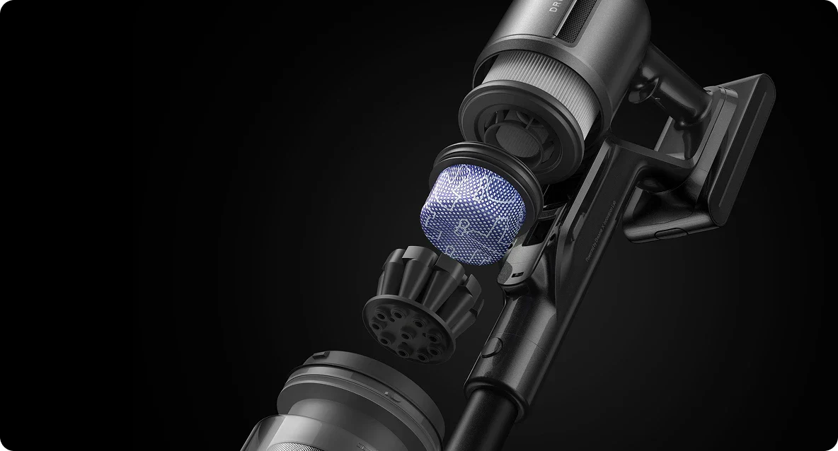 Dreame Z30 AquaCycle HEPA ფილტრაციის სისტემა