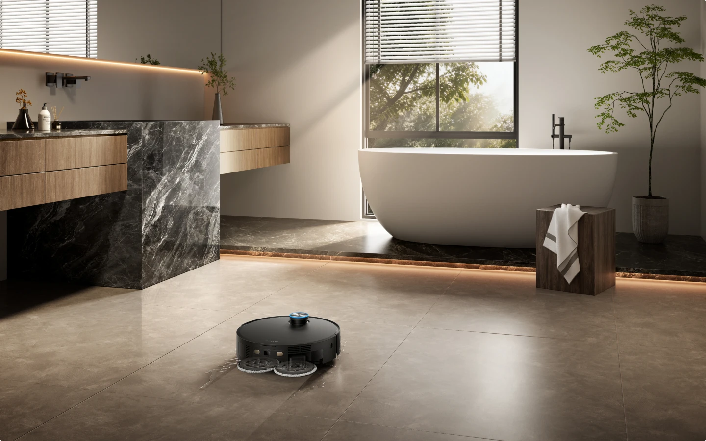 Dreame X60 Pro Ultra Matrix — აბაზანა