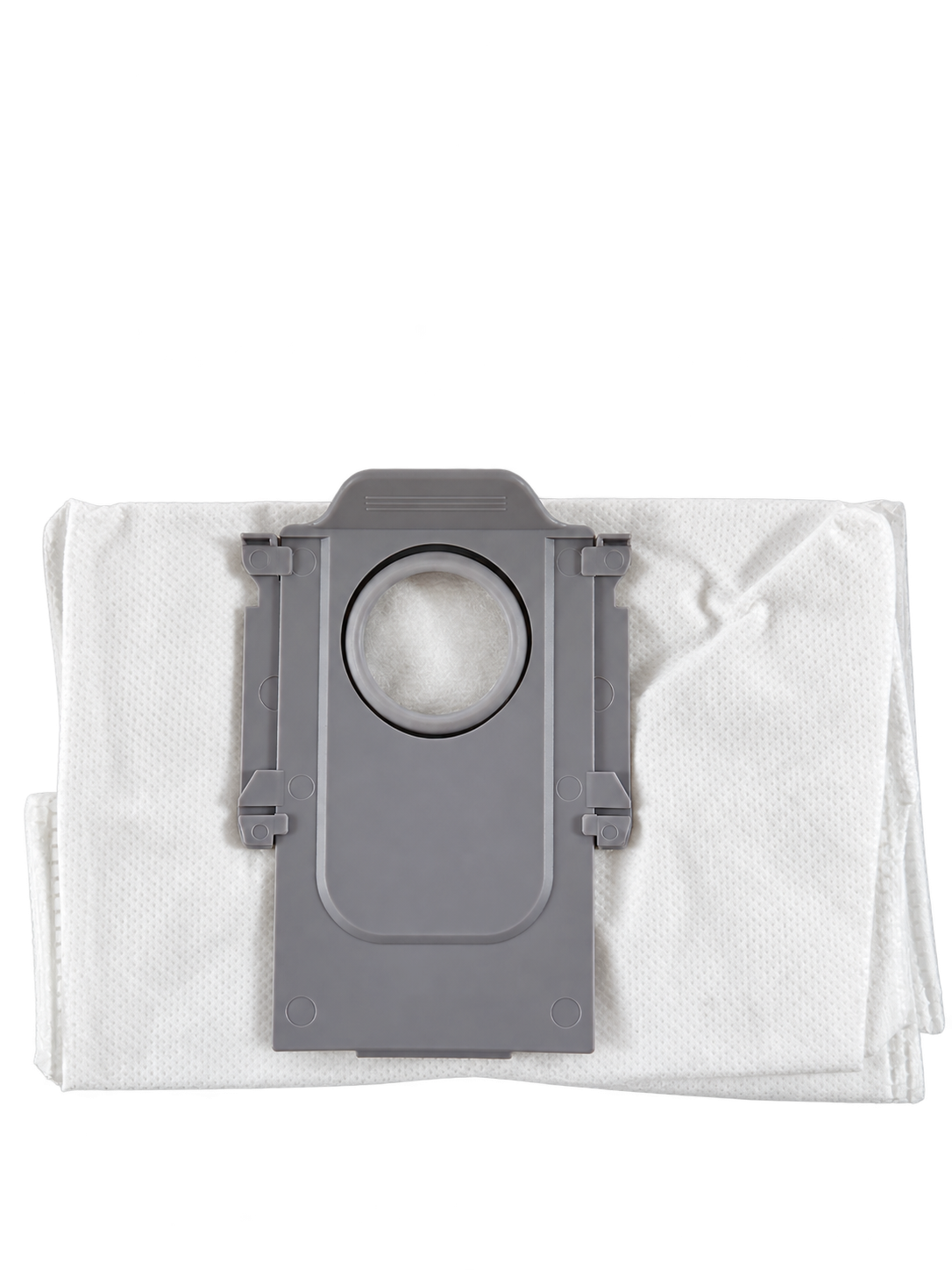 Белый тканевый пылесборник с серым креплением-3 Roborock dust bag - S7 Max(v) Ultra / S8 Pro Ultra / S8+ / Q7+ Series / Q8+ Series / Q5+ Series / Q10+ Series - Image 1